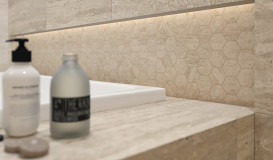 Мозаїка Paradyz Sunlight Stone Beige Hexagon 22х25,5 см M-P-220X255-1-SUNL.BESTHE