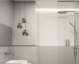 Мозаїка Paradyz Uniwersalna Mozaika Prasowana Bianco Hexagon 22х25,5 см M-P-220X255-1-UNIW.BIHE