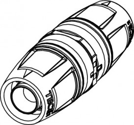 Муфта з'єднання труба-труба з системою push-fit TECE TECElogo 16х16 мм для труб SLQ MDXc і Al / PE-RT 77230017