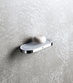 Мильниця для ванною Grohe Selection без тримача матове скло 41036000