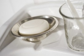 Мыльница для ванной Haceka Vintage настольная серебро 1171156