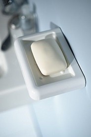 Мильниця для ванною Haceka Yoly підвісна пластик білий 1137988