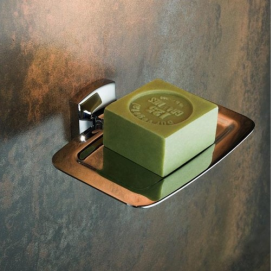 Мыльница для ванной Kraus Fortis настенная темный шоколад KEA-13305ORB