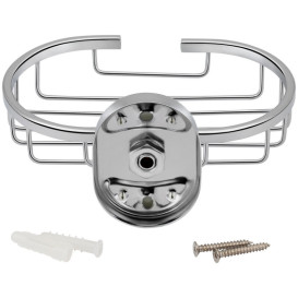 Мильниця для ванної Kroner KRM Elbe-ACC2902-2 з тримачем хром CV022851