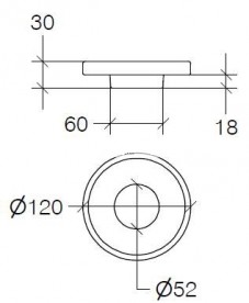 Мильниця для ванною Lineabeta Baketo скло матове 55004.81