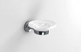 Мильниця для ванною Sonia E-Plus настінна білий / хром 124558