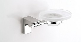 Мильниця для ванною Sonia Eletech настінна білий / хром 114078