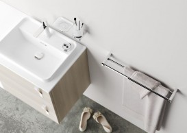 Мыльница для ванной Sonia S6 настенная белый/хром 161003