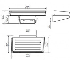 Мильниця для ванної Sonia Spare Parts запасна частина без утримувача скло 161768