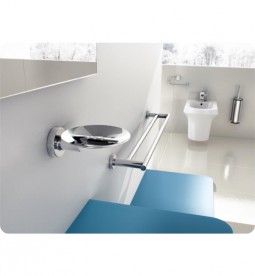 Мильниця для ванною Sonia Tecno Project настінна латунь хром 116959