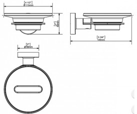 Мыльница для ванной Sonia Tecno Project White настенная белый 166145