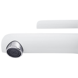 Набір 2 в 1 душова система Kroner Armada-W065 + змішувач для раковини Essen-W010 хром/білий CVS30223