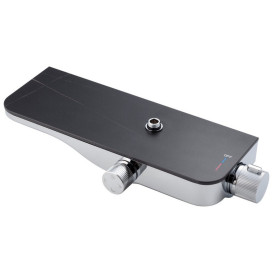 Набор 2 в 1 душевая система Kroner Armada-SCH065 + смеситель для раковины Essen-SCH010 хром/черный CVS30224