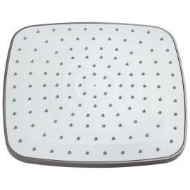 Набор 2 в 1 душевая система Kroner Armada-GRP067 + смеситель для раковины Makon-GRP010 графит CVS30227