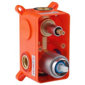 Набор 2 в 1 душевая система Kroner Edelstahl Klassisch-ESG082 + смеситель для раковины Edelstahl Klassisch-ESG010 никель CVS30205