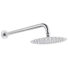 Набор 2 в 1 душевая система Kroner Edelstahl Klassisch-ESG082 + смеситель для раковины Edelstahl Klassisch-ESG010 никель CVS30205