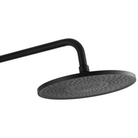 Набор 2 в 1 душевая система Kroner Graz-SCH063 + смеситель для раковины Edelstahl Kubus-SCH010 черный CVS30220