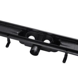 Набор 3 в 1 душевая система Kroner Armada-SCH066 + смеситель Edelstahl Klassisch-SCH010 + трап Harz SCH60 черный CVS30169