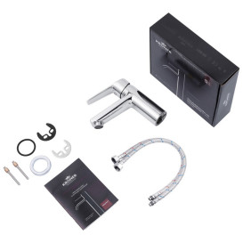 Набір 3 в 1 душова система Kroner Armada-C064K + змішувач Hagen-C010 + душ гігієнічний Bidet-C082 хром CVS30203