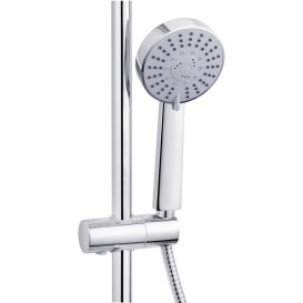 Набір 3 в 1 душова система Kroner Armada-C064K + змішувач Hagen-C010 + душ гігієнічний Bidet-C082 хром CVS30212