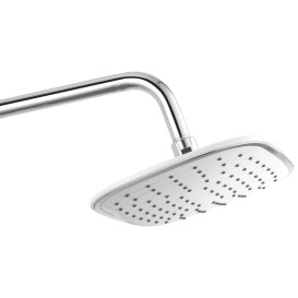 Набір 3 в 1 душова система Kroner Armada-W063 + змішувач для раковини Armada-W010 хром/білий CVS30214