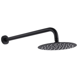 Набір 3 в 1 душова система Kroner Edelstahl Klassisch-SCH082 + змішувач Edelstahl Klassisch-SCH010 + душ гігієнічний SCH053 чорний CVS30166