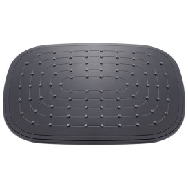 Набор 3 в 1 душевая система Kroner Edelstahl Kubus-SCH063 + смеситель Edelstahl Kubus-SCH010 + гигиенический душ SCH052 черный CVS30184