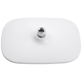 Набор 3 в 1 душевая система Kroner Essen-W063 + смеситель для раковины Essen-W010 + смеситель Essen-W030 хром/белый CVS30218