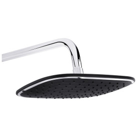 Набор 3 в 1 душевая система Kroner Essen-SCH063 + смеситель для раковины Essen-SCH030 + смеситель Essen-SCH010 хром/черный CVS30219