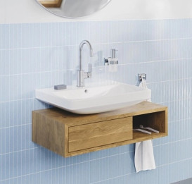 Набір аксесуарів для ванної кімнати Grohe Start Cube 3 в 1 хром BF40961SC