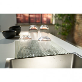 Набор аксессуаров Franke All In 4 доска + телескопическая рейка-держатель + коландер + миска с крышкой + силиконовый коврик 112.0655.488