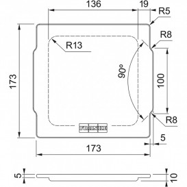 Набор аксессуаров Franke All In 5 доска + телескопическая рейка-держатель + 2 коландера + миска с крышкой + силиконовый коврик + контейнер 112.0655.489