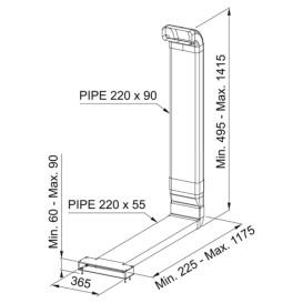 Набір для режиму рециркуляції для варильних поверхонь з витяжкою Franke 112.0711.986