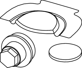 Набор для удаления накипи из унитазов-биде TECE 9820580