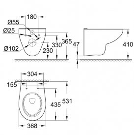 Набор Grohe Mega Bundle BauFlow 39418MB1