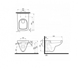 Набор инсталляции Geberit Duofix с унитазом Kolo Nova Pro Rimfree M39018000 + 458.126.00.1