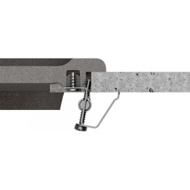 Набор креплений Franke для врезного монтажа моек 133.0730.138