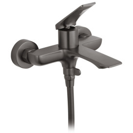 Набор смесителей для ванной Kroner Graz-GRP060 + смеситель Graz-GRP010 графит CVS30153