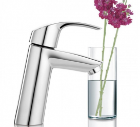 Набор смесителей Grohe Eurosmart для ванной и кухни однорычажные хром 123248MK