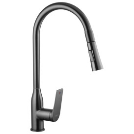 Набір змішувачів Kroner Graz-GRP030-T + змішувач Graz-GRP010 графіт Graz-GRP010