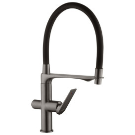 Набор смесителей Kroner Graz-GRP03815 + смеситель Graz-GRP010 графит CVS30147