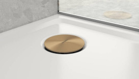 Накладка для слива душевого поддона Hansgrohe RainDrain Staro бронза 60058140