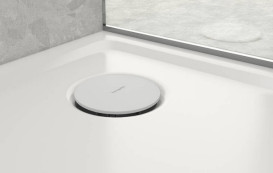 Накладка для зливу душового піддону Hansgrohe RainDrain Staro білий матовий 60058700