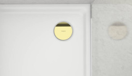 Накладка для зливу душового піддону Hansgrohe RainDrain Staro золото 60058990