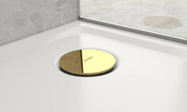 Накладка для зливу душового піддону Hansgrohe RainDrain Staro золото 60058990