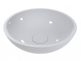 Накладка на злив для раковини Miraggio Palermo Miramarble мармур білий глянсовий 0001924