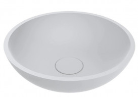 Накладка на злив для раковини Miraggio Palermo Miramarble мармур білий матовий 0001925