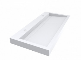 Накладка на злив для раковини Miraggio Agness 1000 акрил білий 0001928