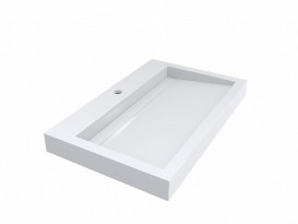 Накладка на злив для раковини Miraggio Agness 750 акрил білий 0001930