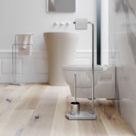 Підлоговий тримач для рушників Sonia Nomad з підставкою хром 176274